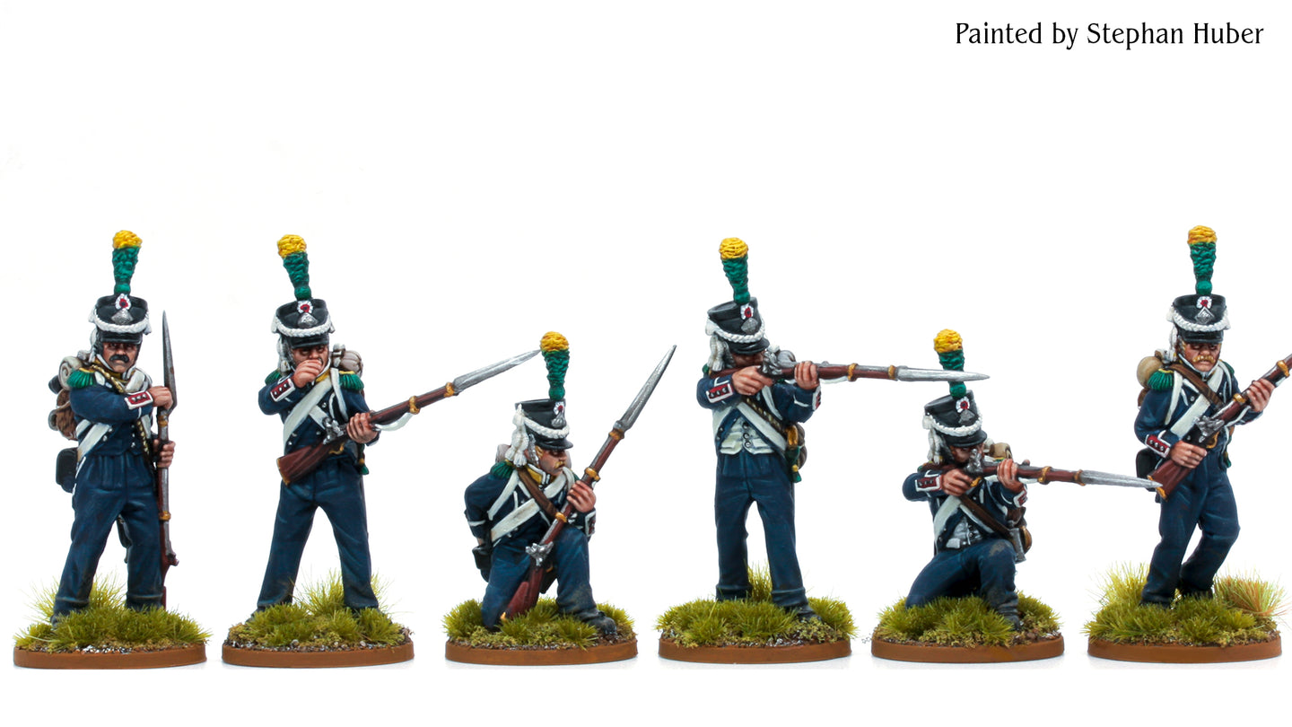 French Light Infantry Voltigeurs Skirmishing STL
