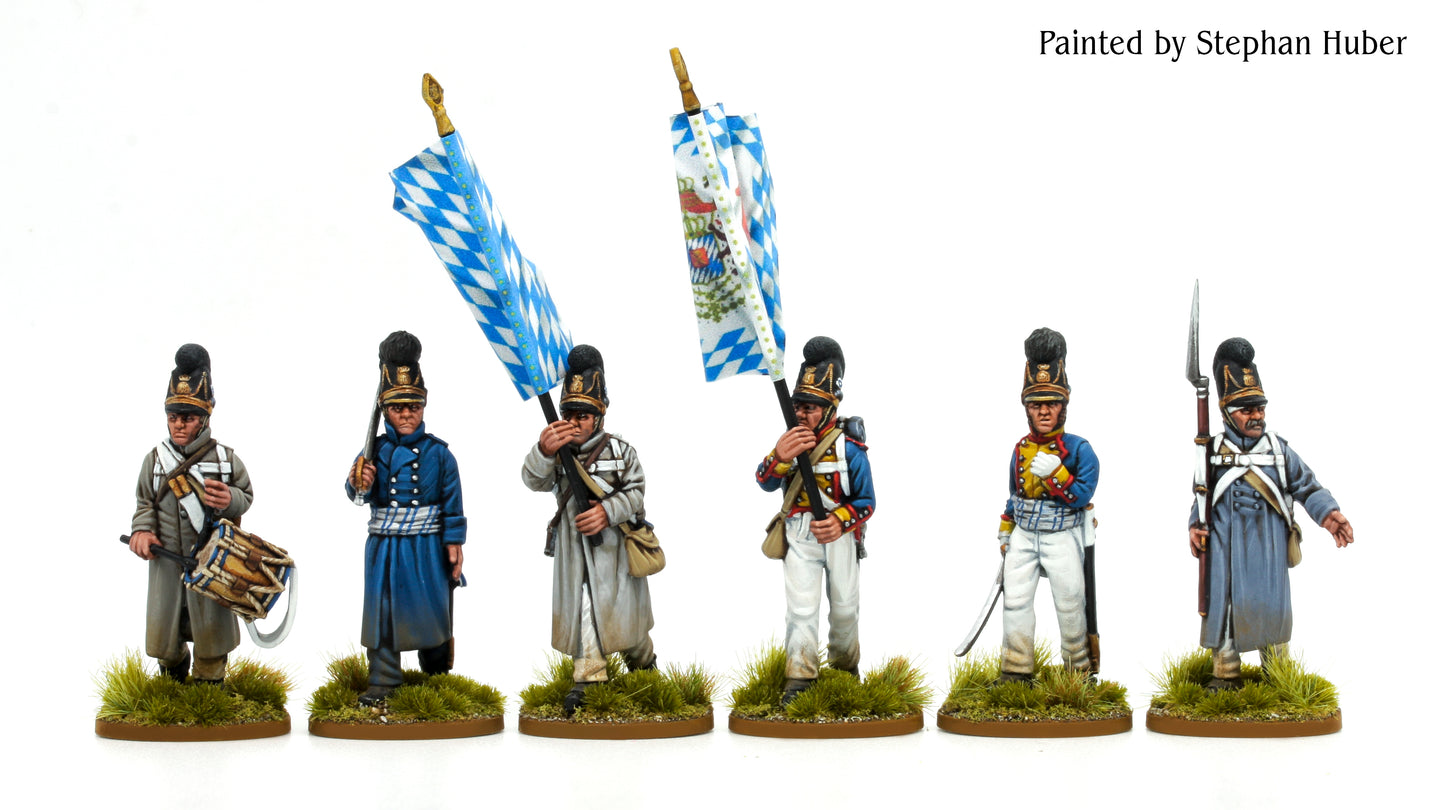 Bavarian Line Infantry Command 2 (Greatcoats) STL