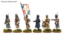 Lade das Bild in den Galerie-Viewer, Französisches Battalionskommando in Mänteln