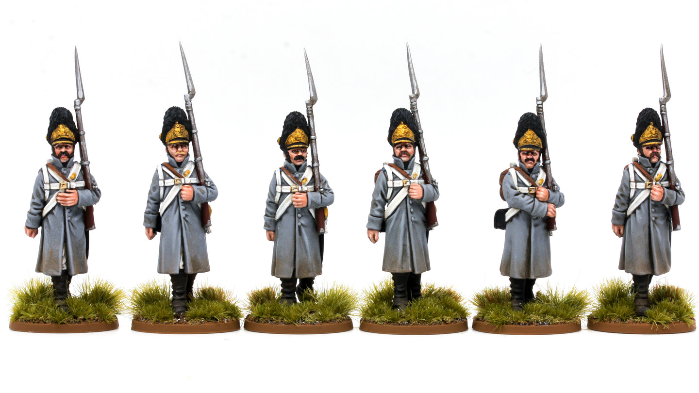 Austrian Grenadiers in Greatcoats