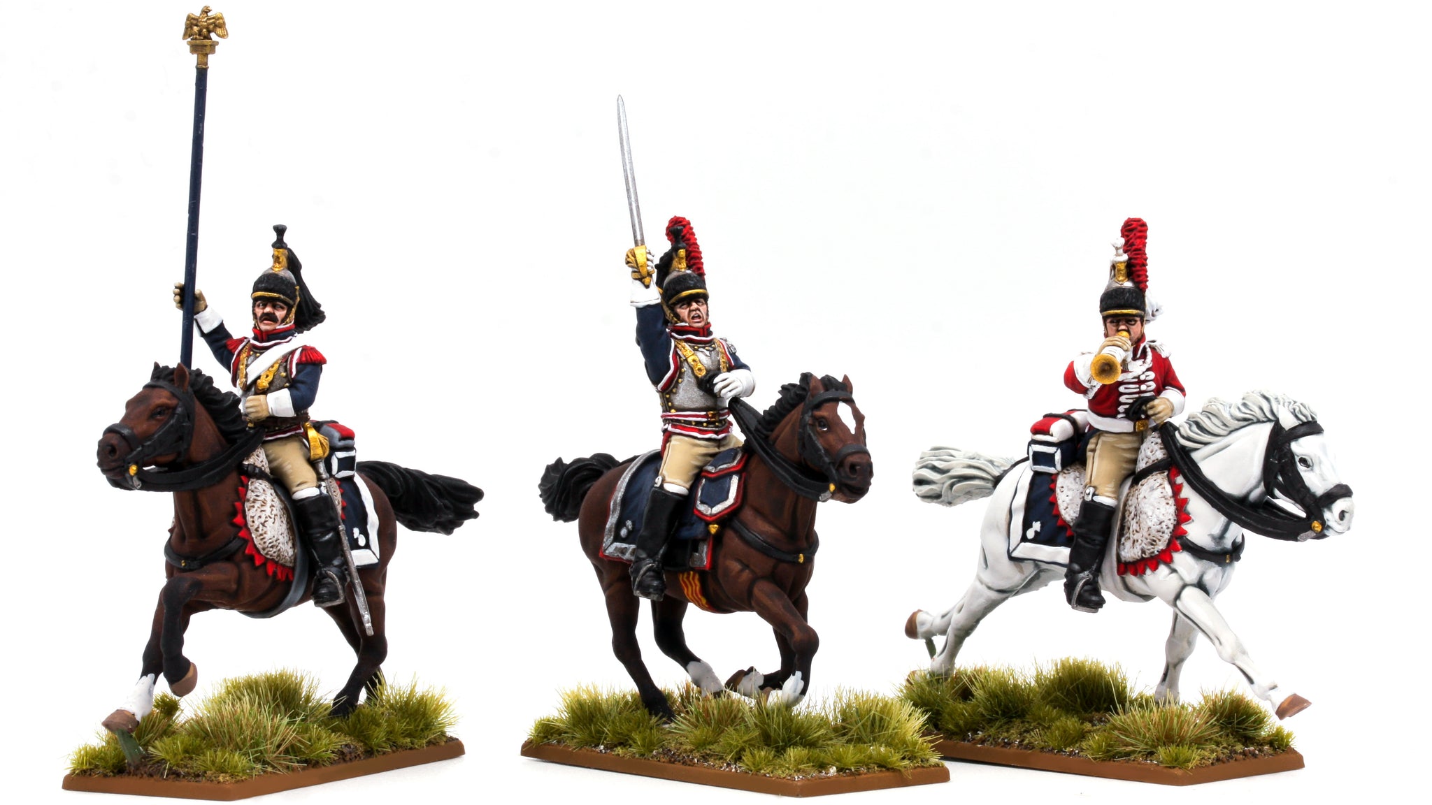 French Cuirassiers Command STL Piano Wargames french-cuirassiers-command-stl-piano-wargames