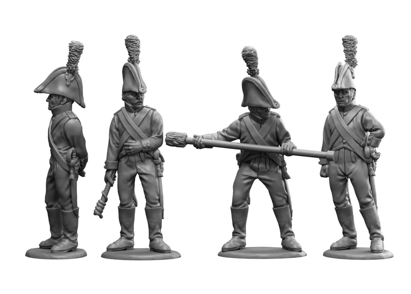 Austrian Artillery Crew Loading 18mm (Resin)