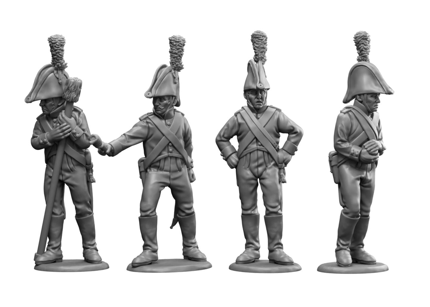 Austrian Artillery Crew Firing 18mm (Resin)