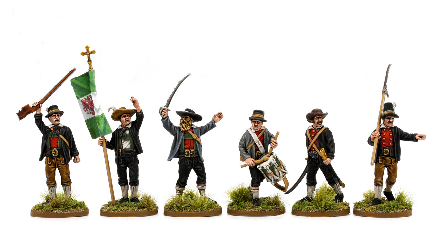 Tyrolean Captains and Command Figures STL