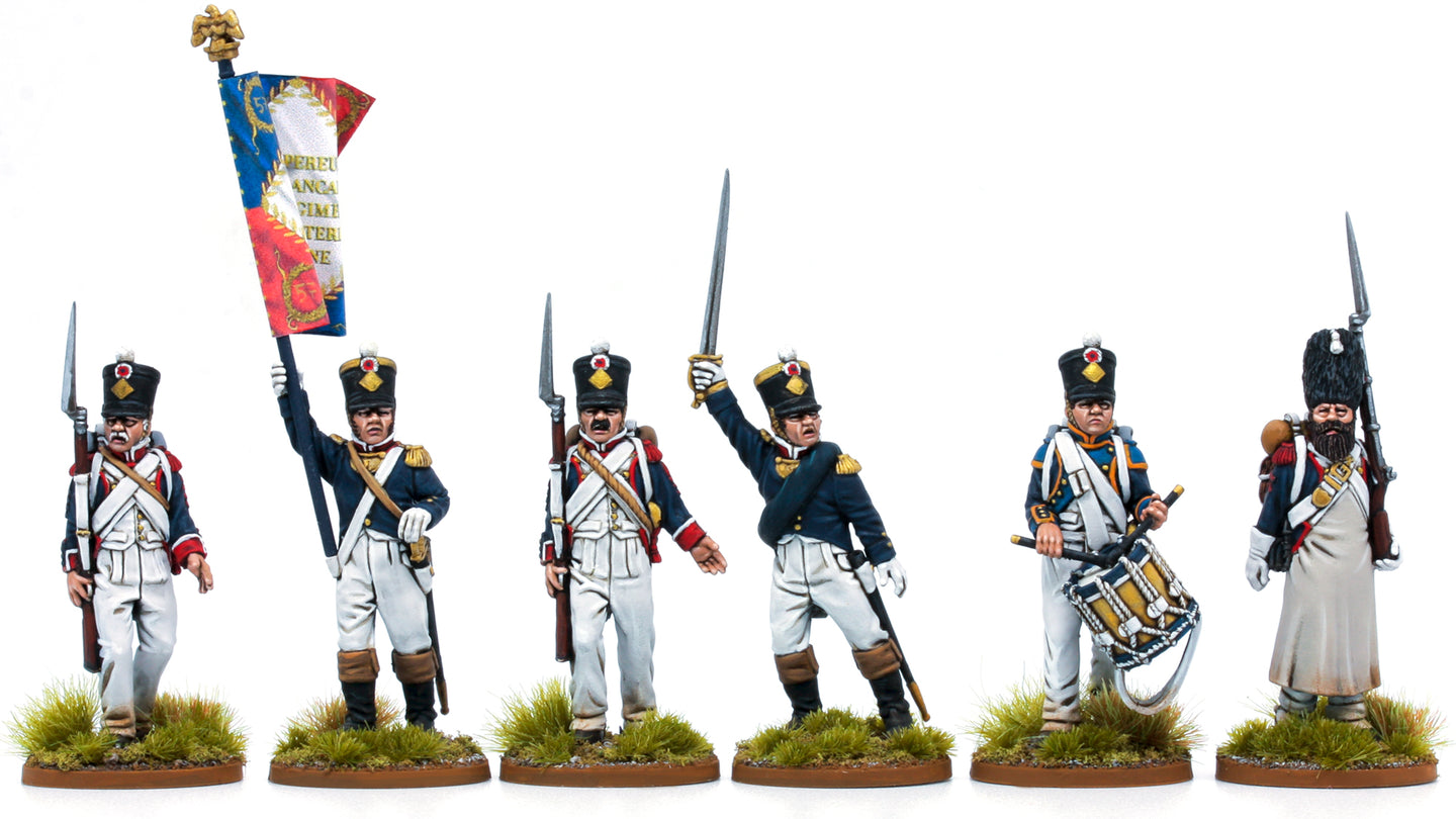Commander Rench French Line Infantry Command Regimental STL – Piano Wargames