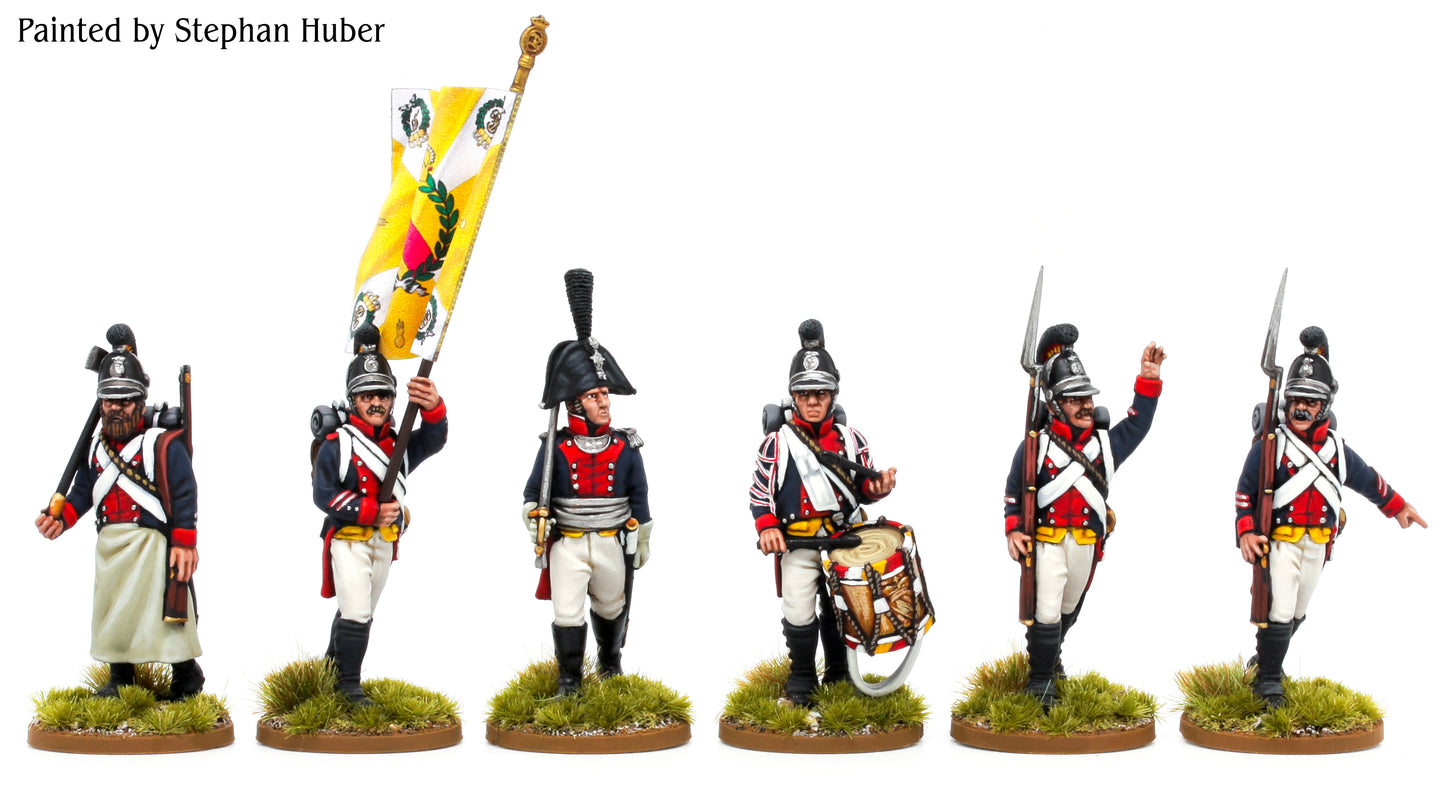 Baden Line Infantry Command 1 STL