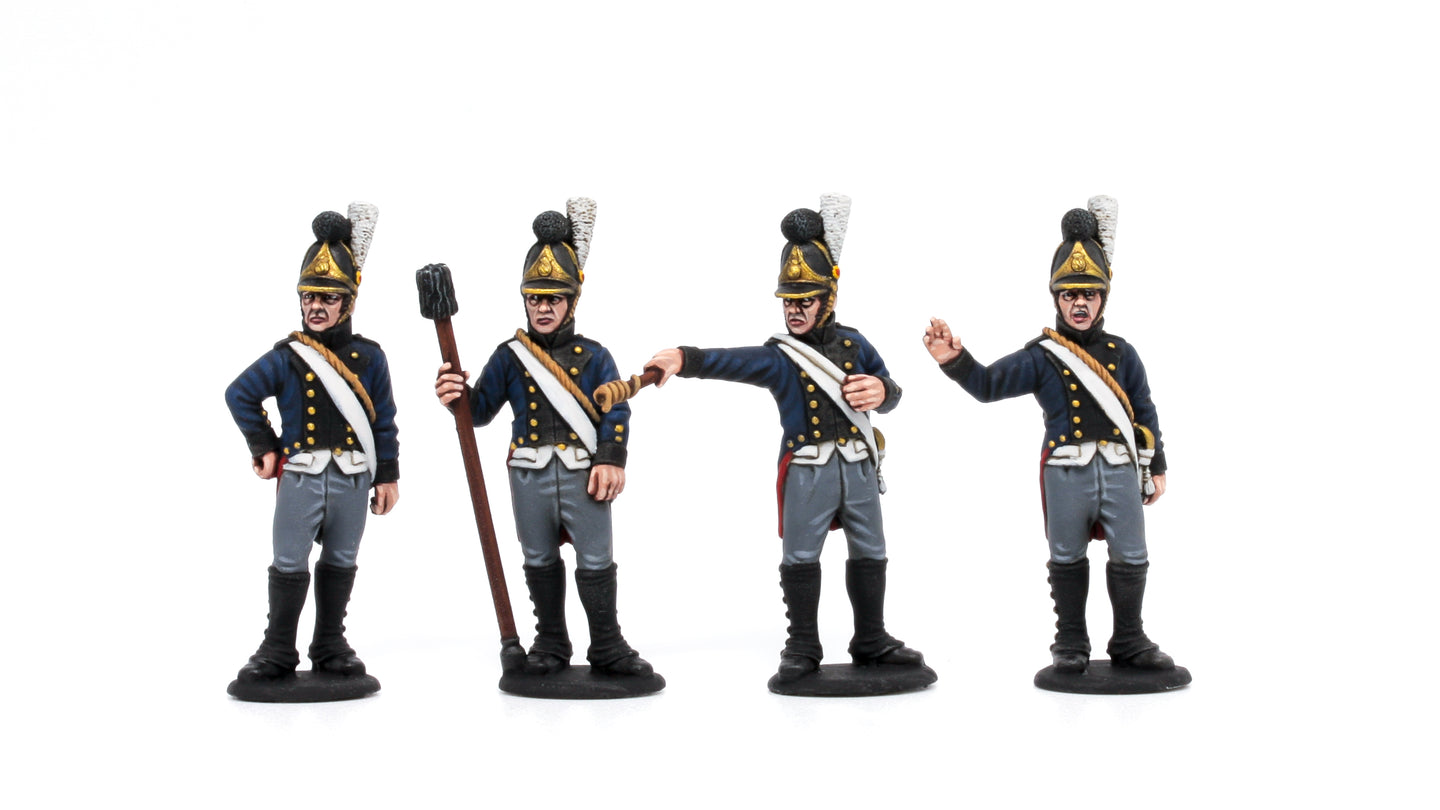 Baden Horse Artillery Crew Firing (Crew only) STL