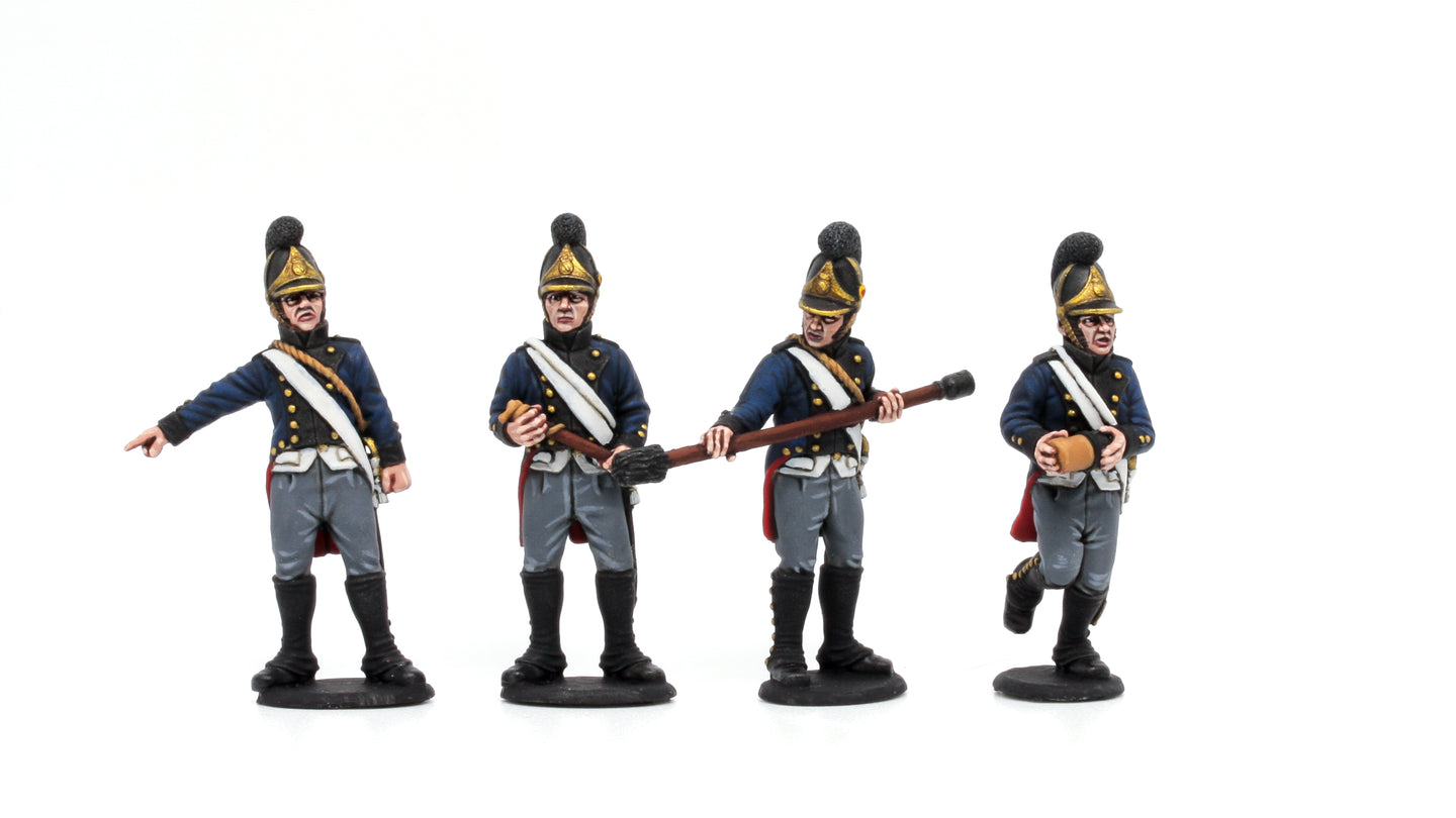 Baden Foot Artillery Crew Loading (Crew only) STL