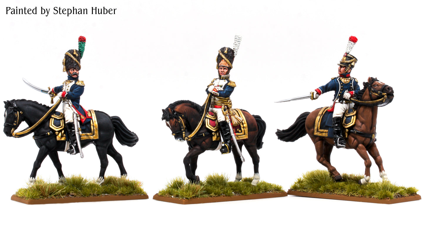 French Guard Command mounted (including Dorsenne)