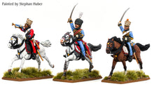 Load image into Gallery viewer, French Hussars Command wearing pelisse
