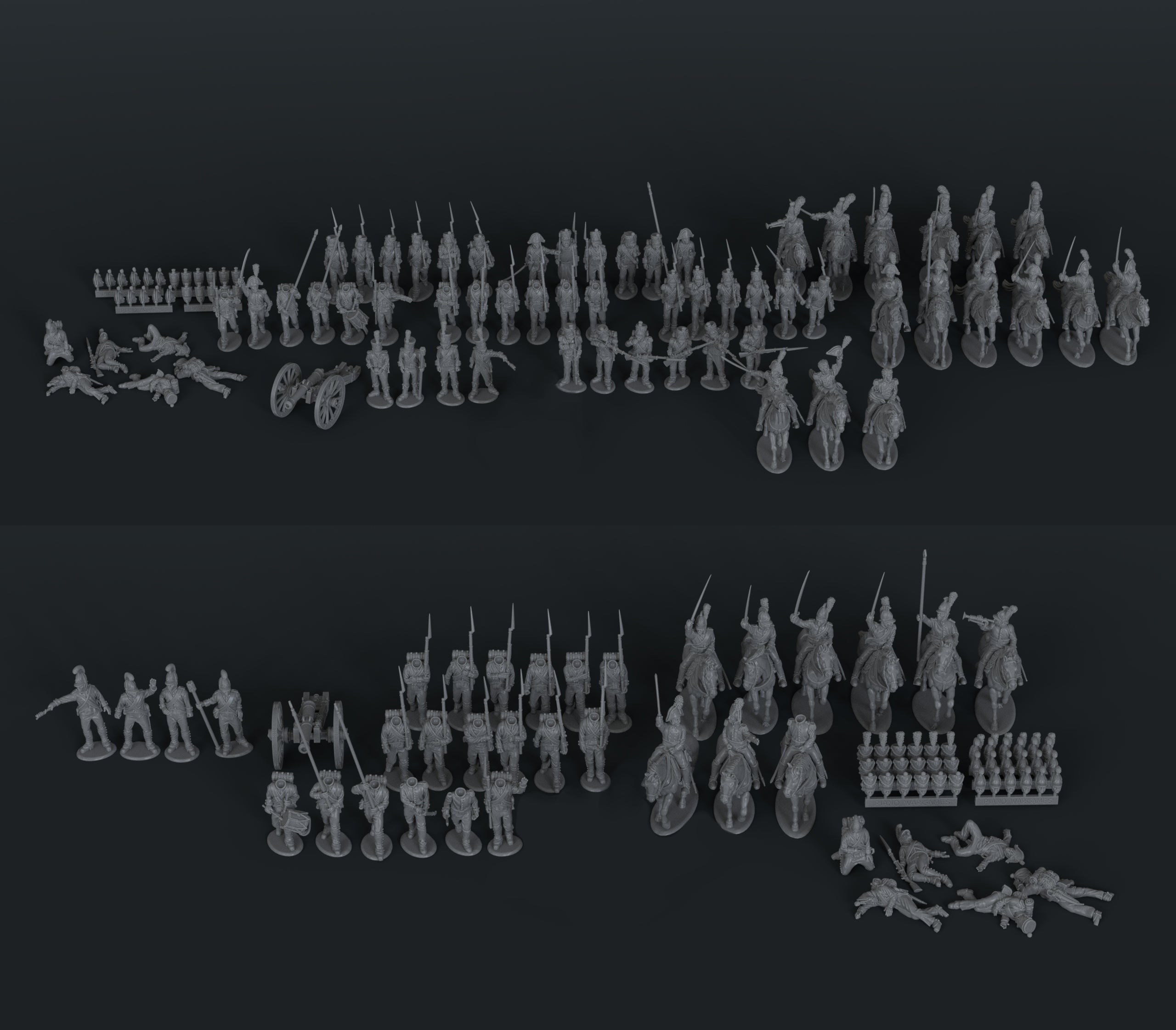 Kickstarter 3 Full Set Piano Wargames